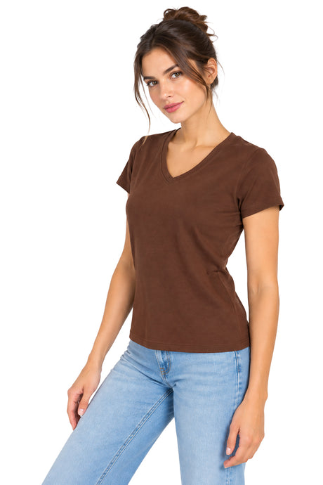 Playera básica Cuello V Ches