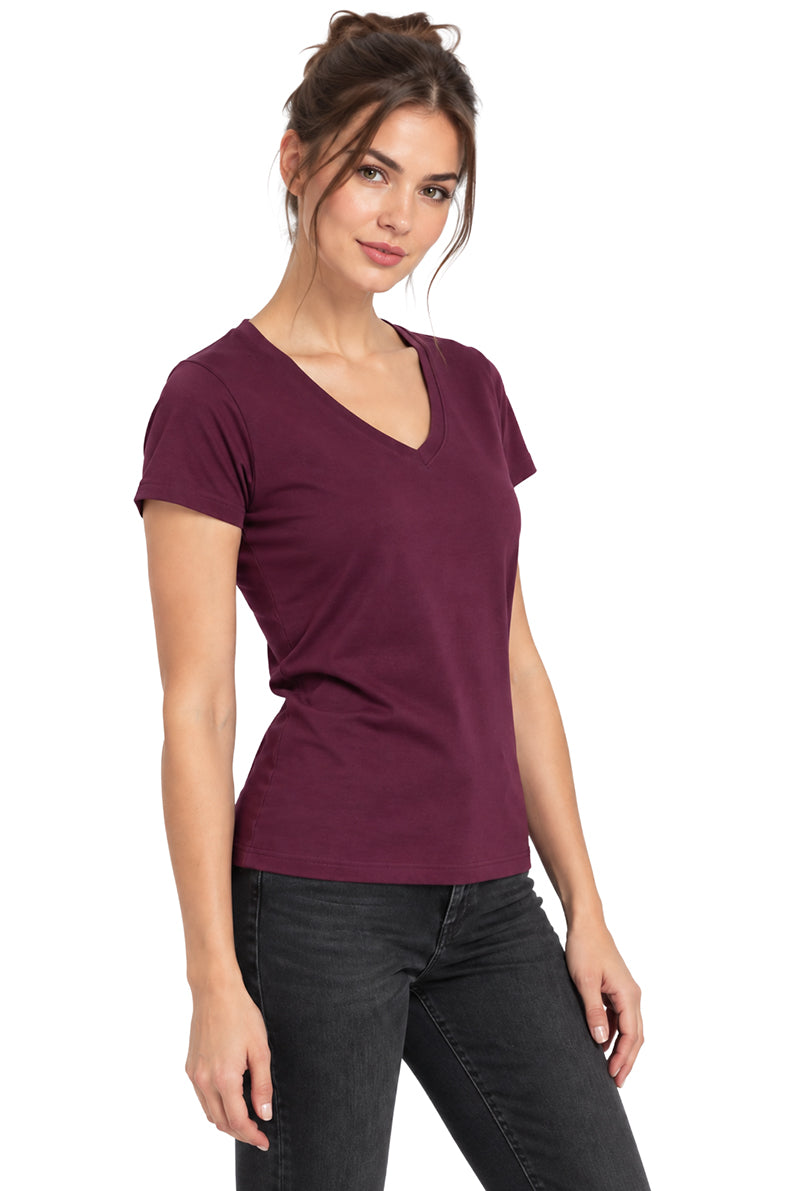 Playera básica Cuello V Fig