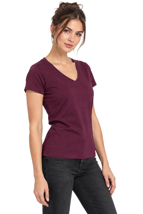 Playera básica Cuello V Fig