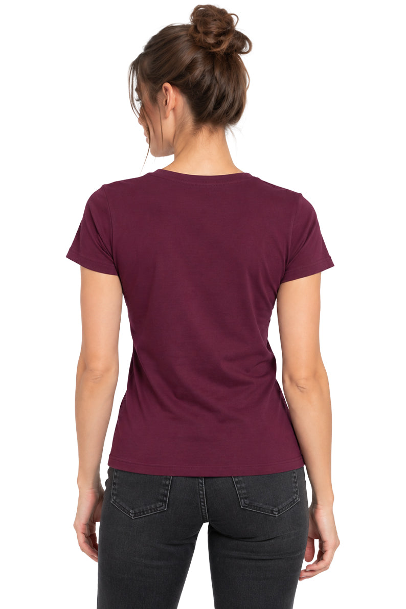 Playera básica Cuello V Fig