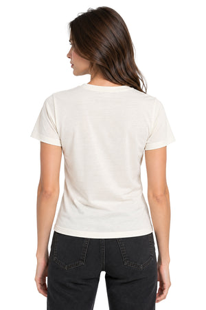 Playera básica Hueso