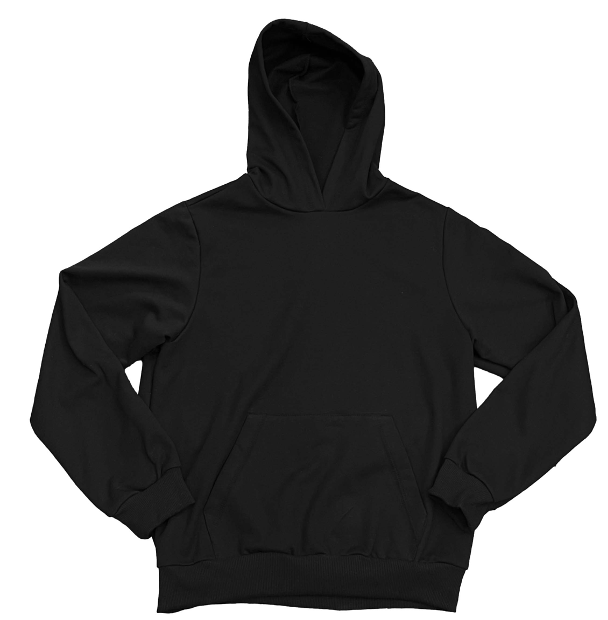 Sudadera Dama ML / Básica Negro (8816925966559)