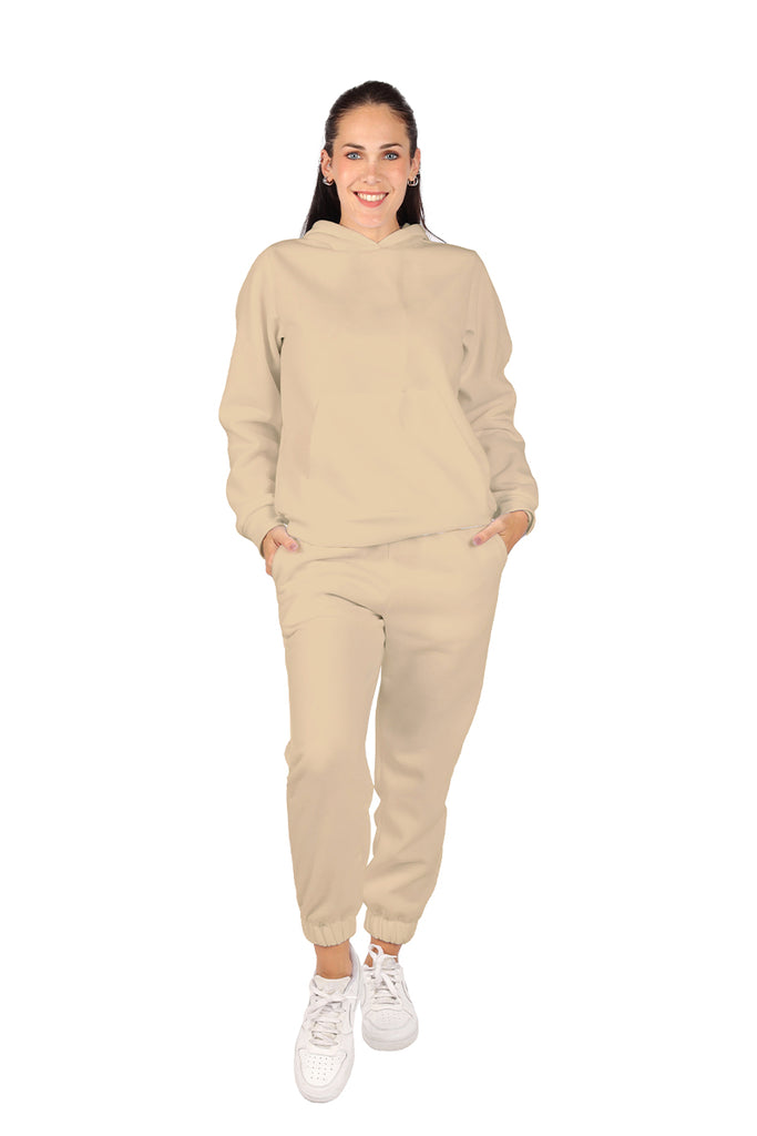 Sudadera Dama ML / Básica BEIGE (8816923803871)