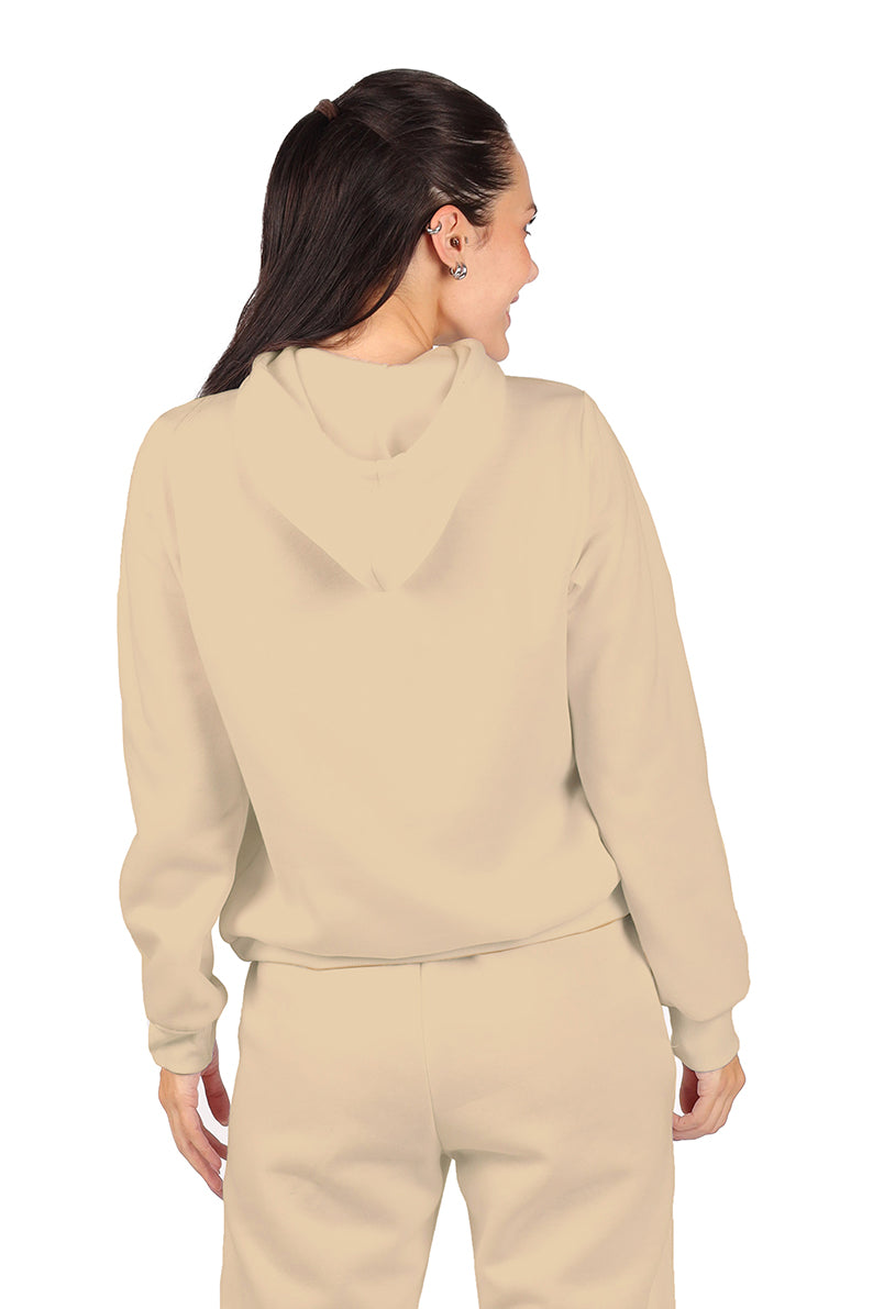 Sudadera Dama ML / Básica BEIGE (8816923803871)