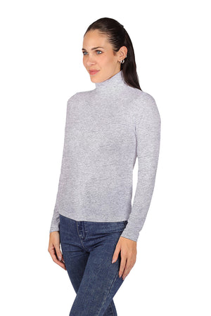 Playera Dama ML / Básico Cuello Ruso JASPE (8816927310047)
