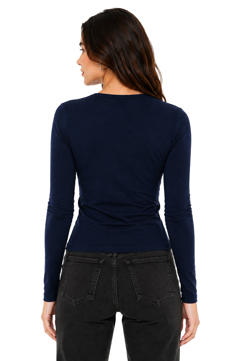 Playera básica ML Marino