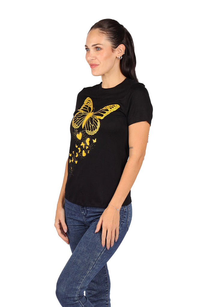 Playera  Mariposa glitter (8039388152031)