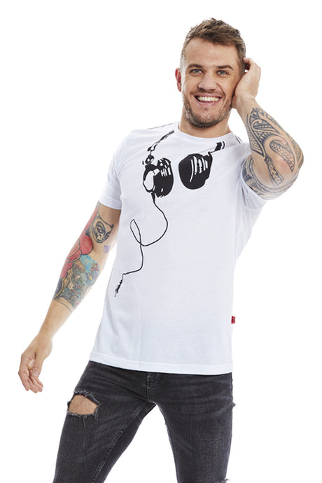 Playera  Audifono (8119778214111)