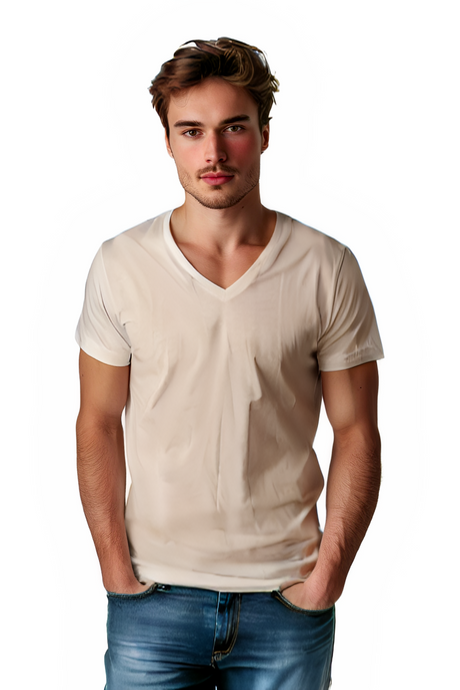 Playera CUELLO V (8648065581279)