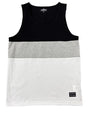 Tank Top Caballero / CORTES NY NEGRO/BCO/JAS (9001702129887)