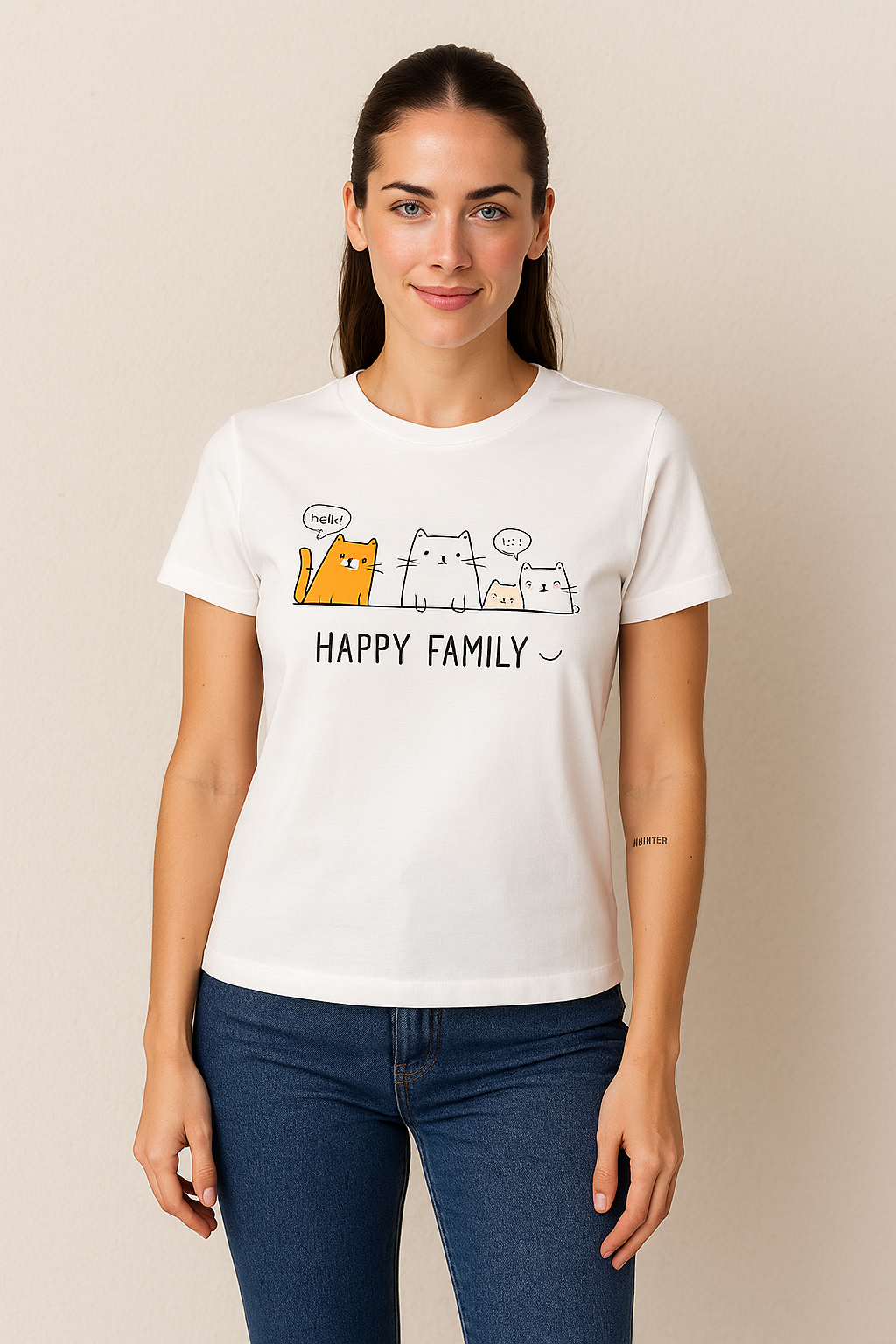 Playera HAPPY FAMILY (8680026308831)