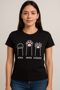 Playera Dama MC / GARRITAS NEGRO (9028328554719)