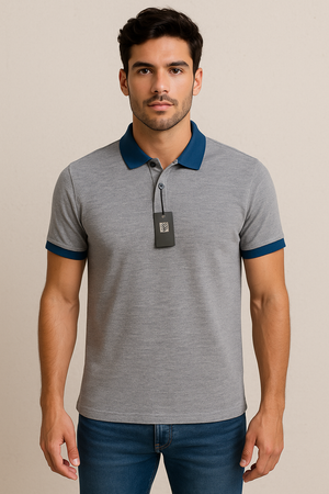 Playera Caballero Polo MC / colores (9027998122207)