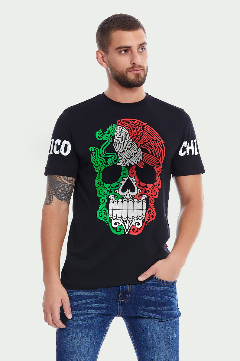 Playera Calavera águila (8082188206303)