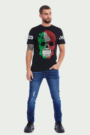 Playera Calavera águila (8082188206303)