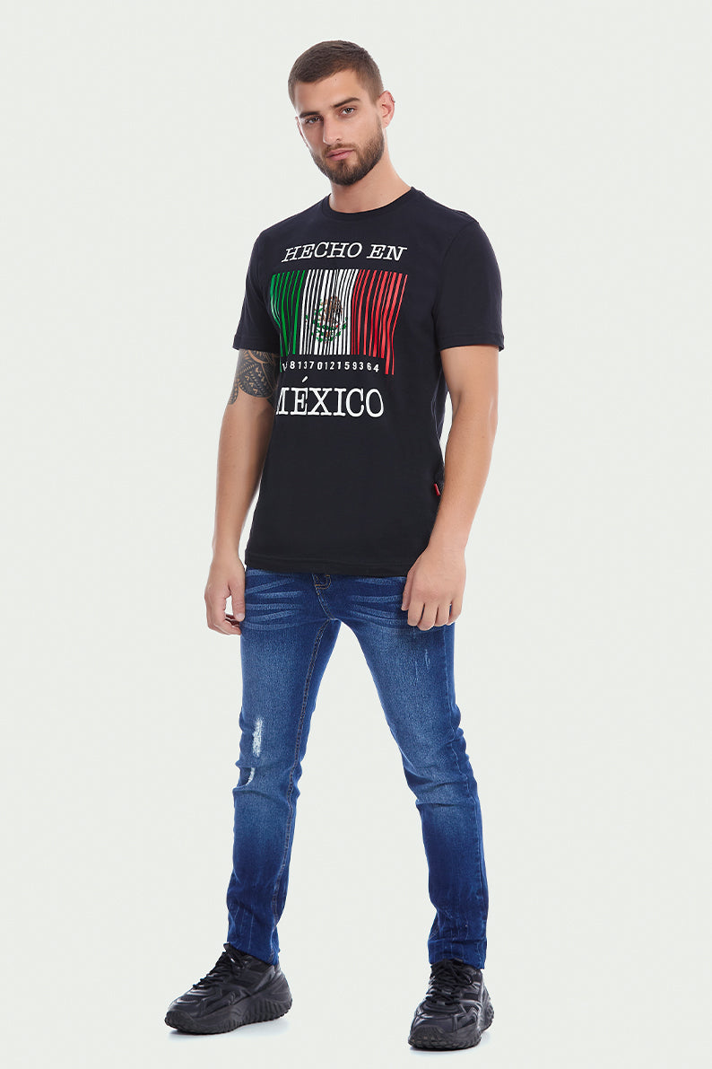 Playera MEXICO BARRAS (8082291556575)