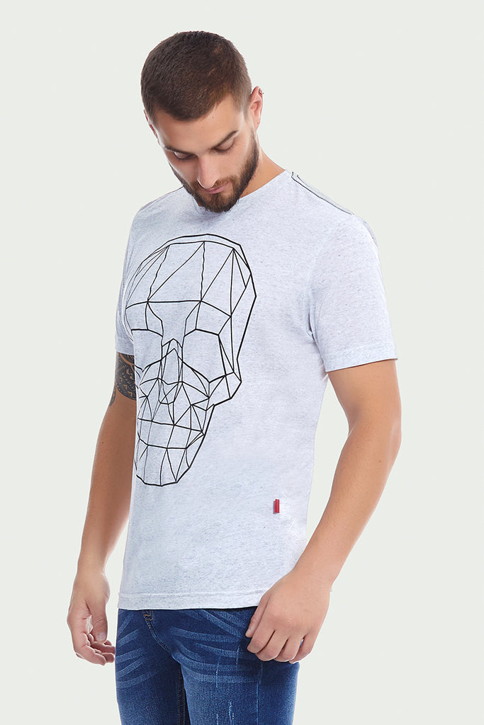 Playera Calaca Geométrica (8073600794847)