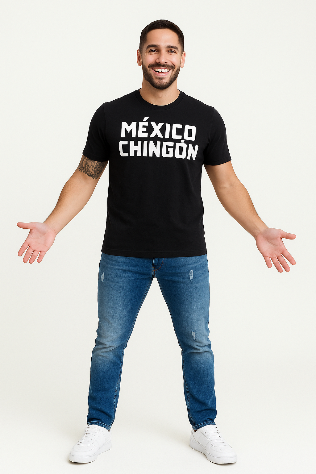 Playera MEXICO CHINGON (8082238374111)