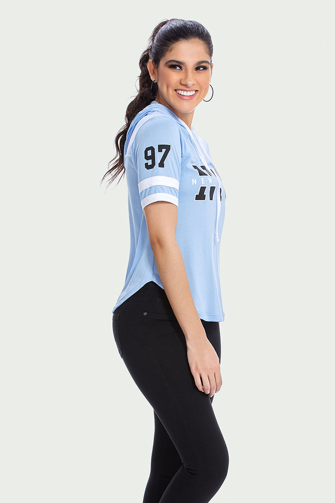 Playera Dama MC/ NYC BLUE (7066556694710)