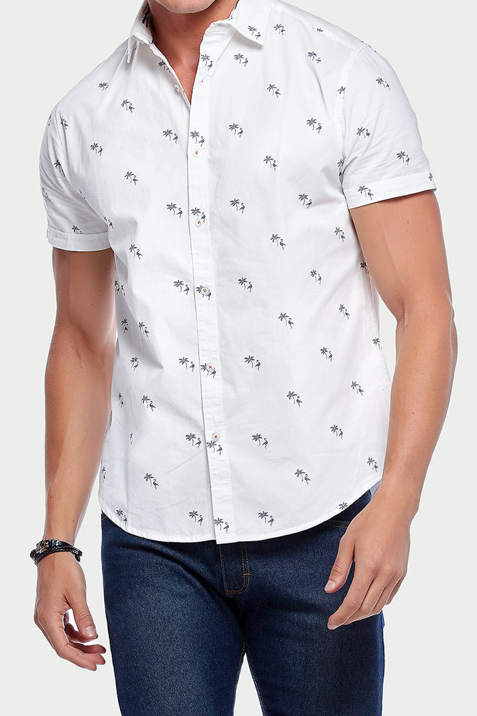 Camisa Caballero MC / GARZAS (7741895311583)