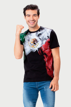 Playera Caballero MC /  HUMO BANDERA (7824840294623)