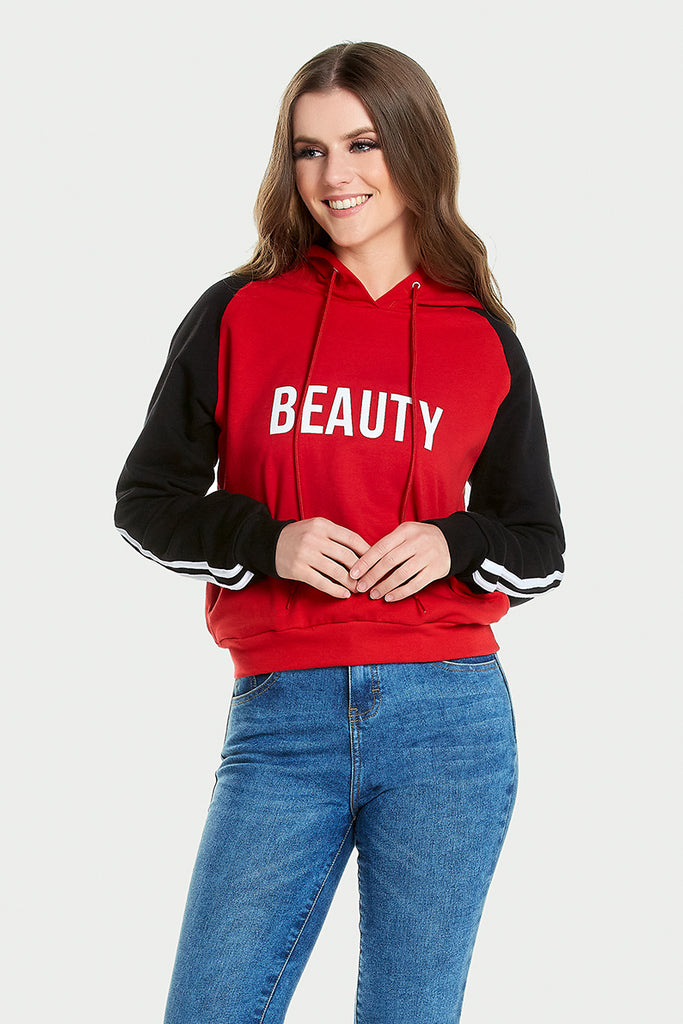 Sudadera Dama ML / BEAUTY (7740216049887)