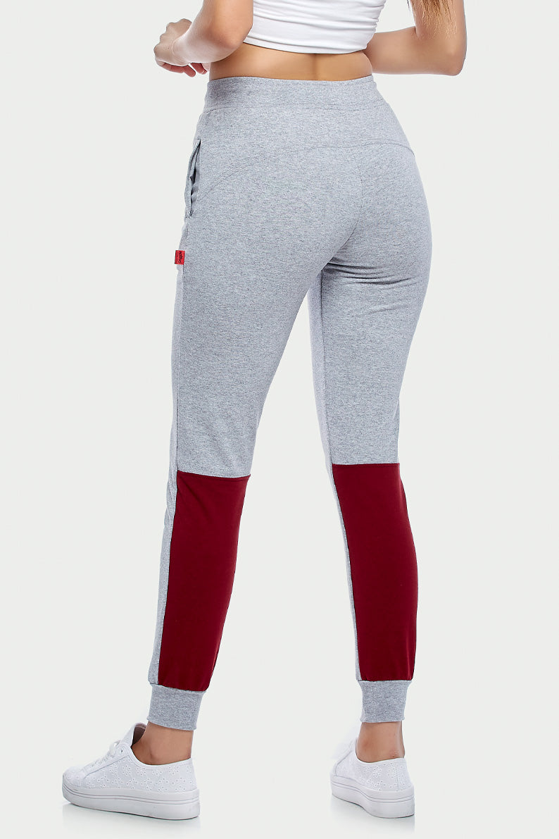 Aditivo Pants de Mujer, Jogger Color Gris con Frase Original. (m