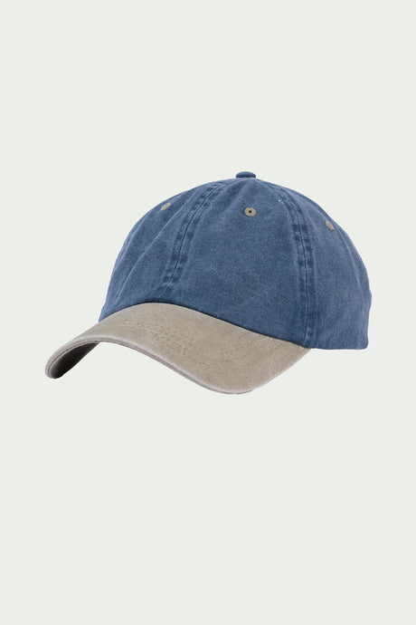 Gorra con solapa /  DESLAVADO AZUL (7738290864351)