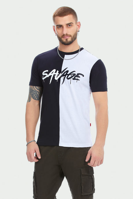 Playera Caballero MC/ SAVAGE BN (7903238521055)