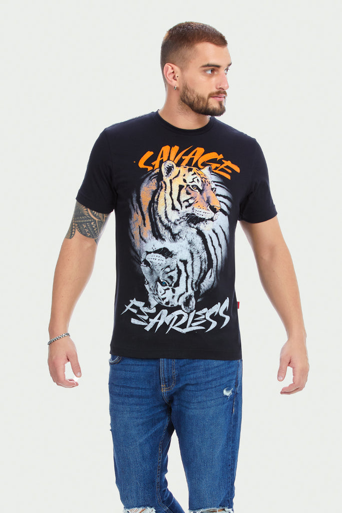 Playera Caballero MC/ TIGRES YANG (7903210995935)