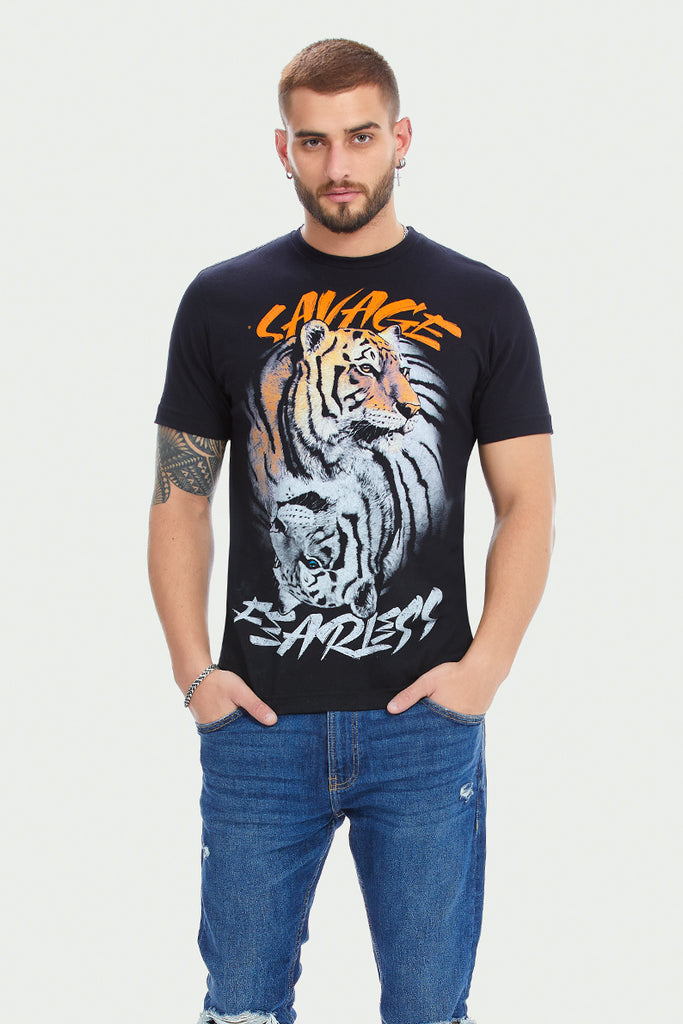 Playera Caballero MC/ TIGRES YANG (7903210995935)