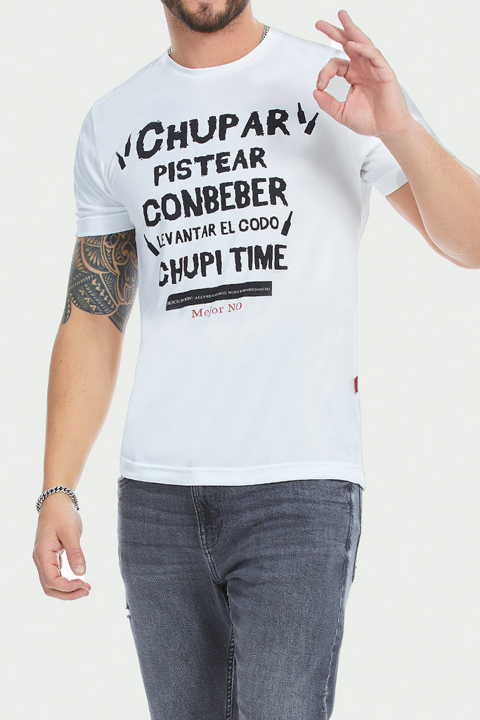 Playera Caballero MC / CHUPAR (7902330290399)