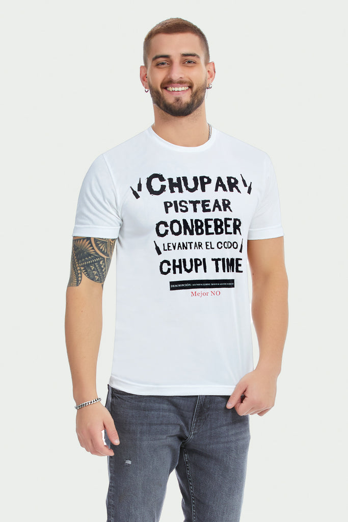Playera Caballero MC / CHUPAR (7902330290399)