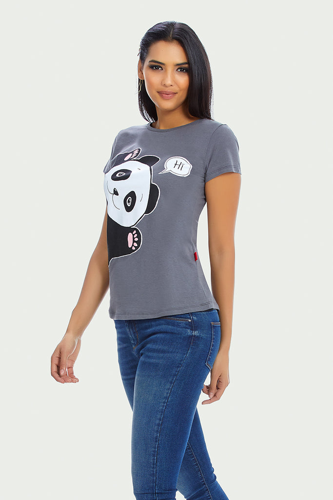Playera Dama MC/ HI PANDA (7904267993311)